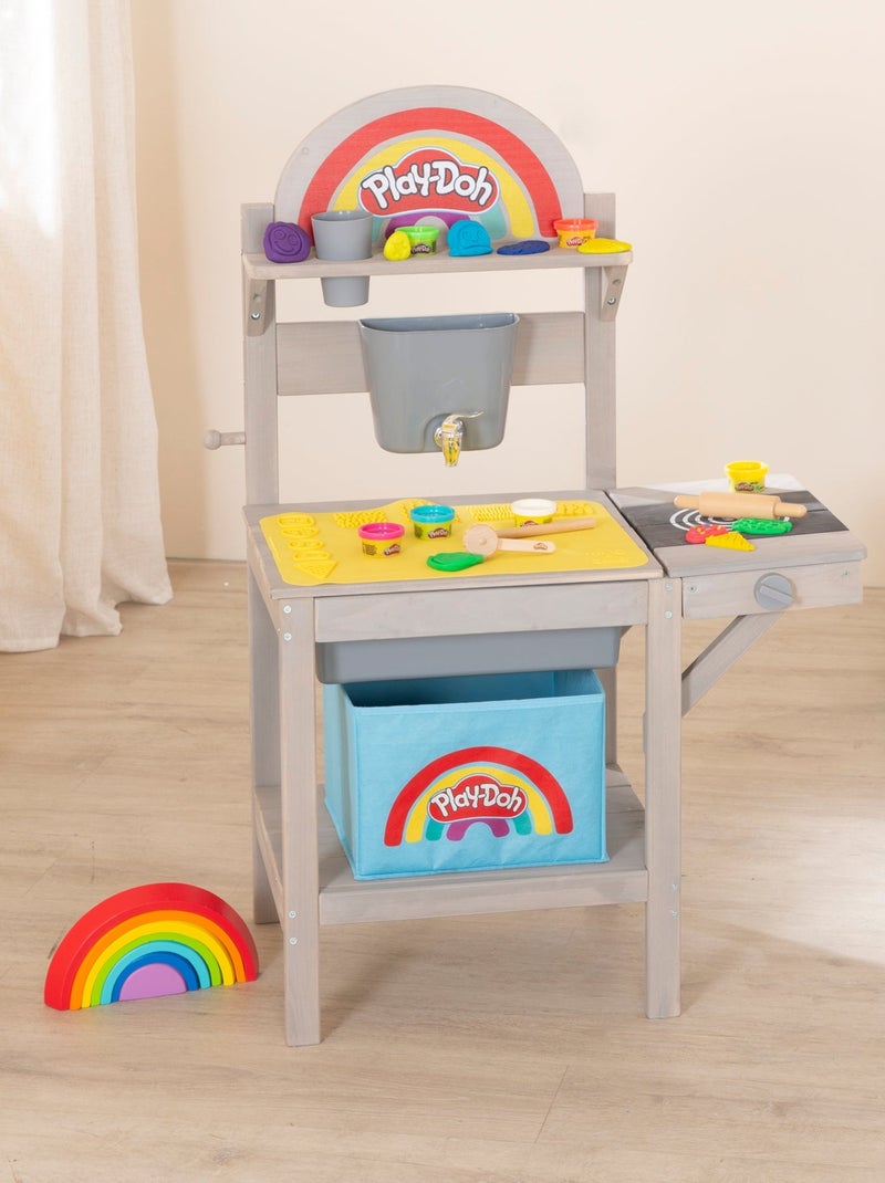Cocina infantil exterior con kit de plastilina y accesorios 'roba x Play-Doh' N/D - Kiabi