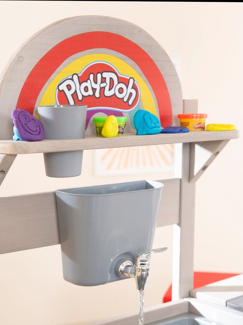 Cocina infantil exterior con kit de plastilina y accesorios 'roba x Play-Doh' N/D - Kiabi