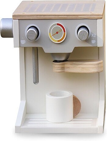 Cocina interactiva de madera con led y café mamabrum
