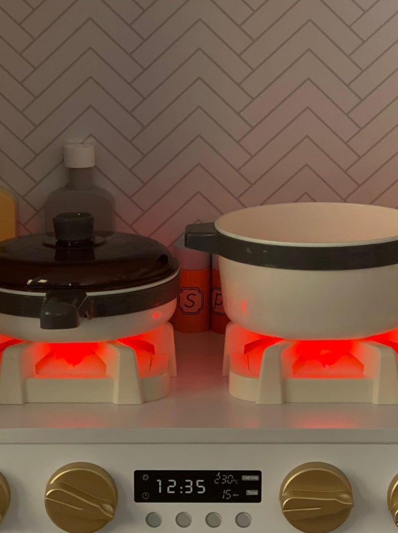 Cocina interactiva de madera con LED y café Mamabrum N/D - Kiabi