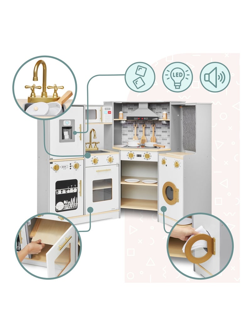 Cocina interactiva madera LED lavadora lavavajillas Mamabrum N/D - Kiabi