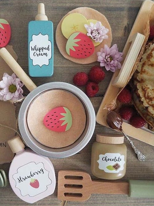 Cocinita de madera - pancakes y crepes | JaBaDaBaDo - Kiabi