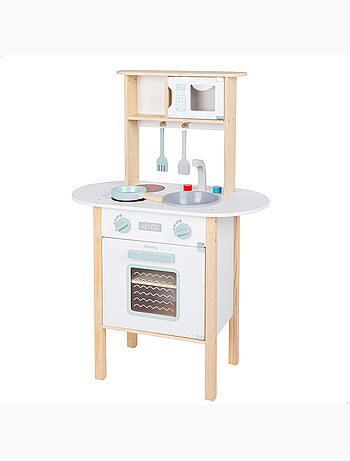 Cocinita de madera con utensilios WOOMAX