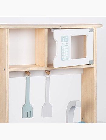 Cocinita de madera con utensilios WOOMAX