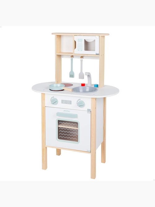Cocinita de madera con utensilios WOOMAX - Kiabi
