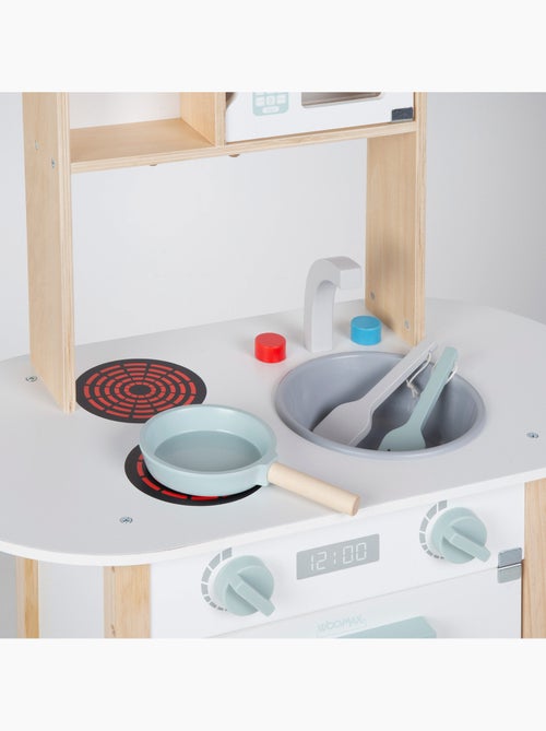 Cocinita de madera con utensilios WOOMAX - Kiabi