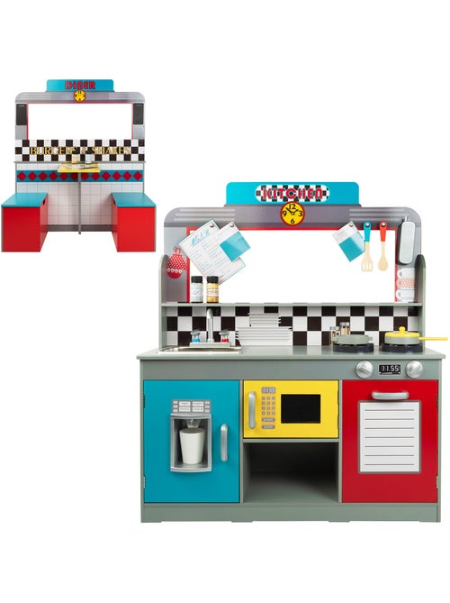 Cocinita de madera y bar retro woomax - Kiabi Cocinita de madera y bar retro woomax - Kiabi