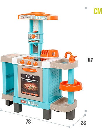 Cocinita eléctrica c/luz, sonido y accesorios 78x28x87 cm my home