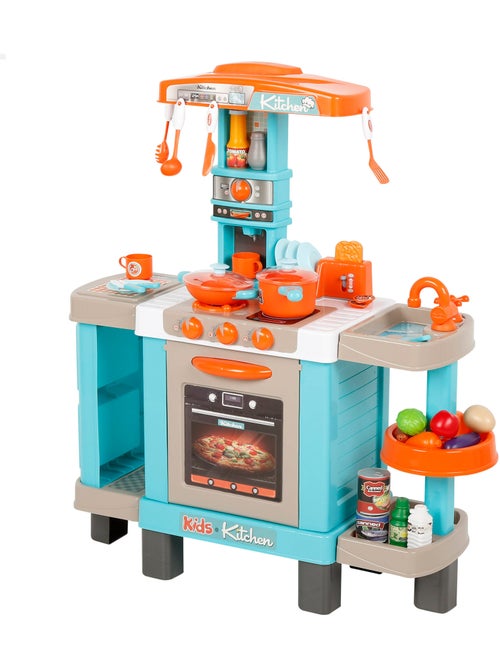 Cocinita eléctrica c/luz, sonido y accesorios 78x28x87 cm my home - Kiabi