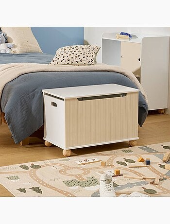 Cofre cerrado infantil bouli beige 60x36x41,5 cm