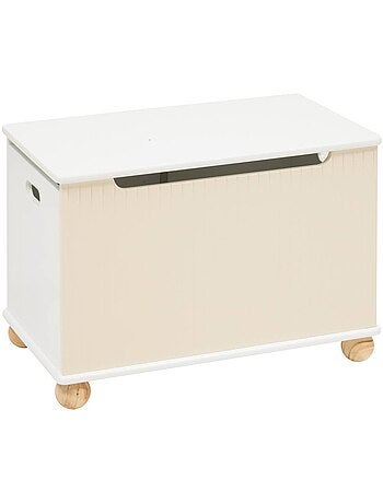Cofre cerrado infantil bouli beige 60x36x41,5 cm