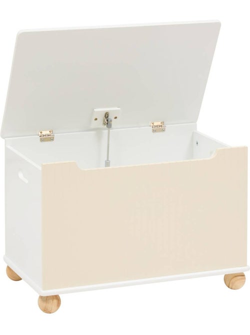 Cofre cerrado infantil bouli beige 60x36x41,5 cm - Kiabi