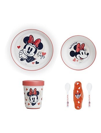 Cofre de comidas 2ª edad Minnie Disney Thermobaby plato cuenco taza cuchara