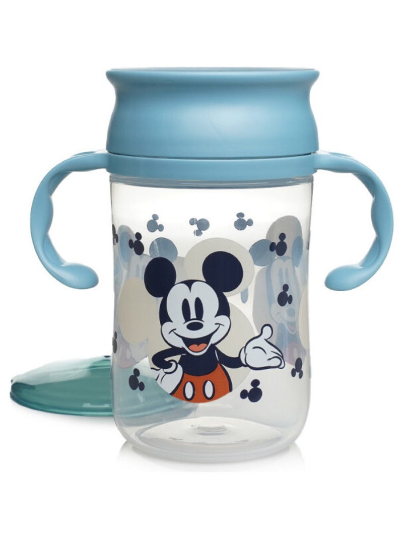 Cofre de vajilla de aprendizaje Thermobaby Mickey antidesbordes 360° Azul - Kiabi