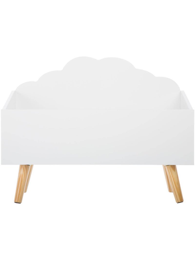 Cofre infantil douceur nube blanca 58x28cm Blanco - Kiabi
