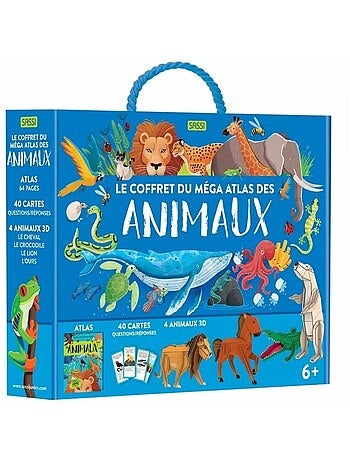 Cofre mega atlas de animales | Sassi Junior