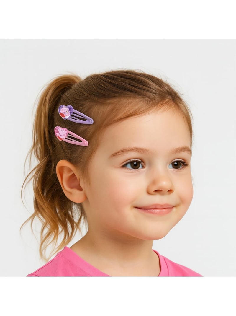 Cofre pelo niño Peppa Pig niña con neceser: pinzas, coleteros, elásticos Multicolor - Kiabi
