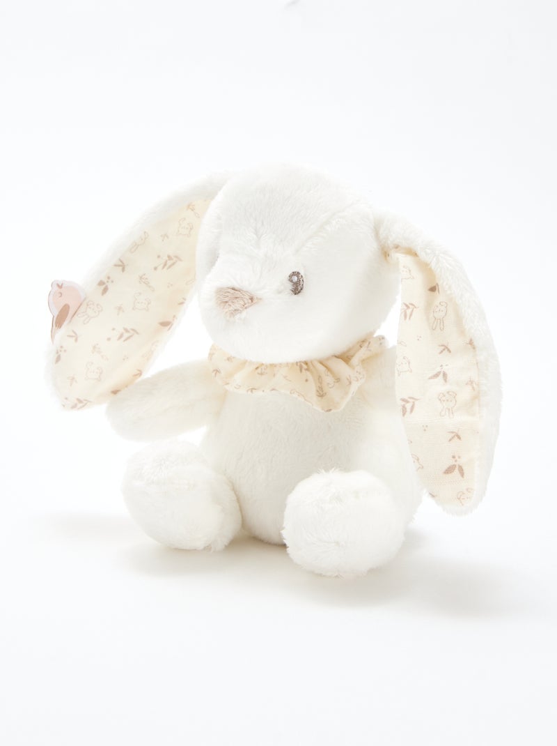 Cofre peluche conejo Blanco - Kiabi