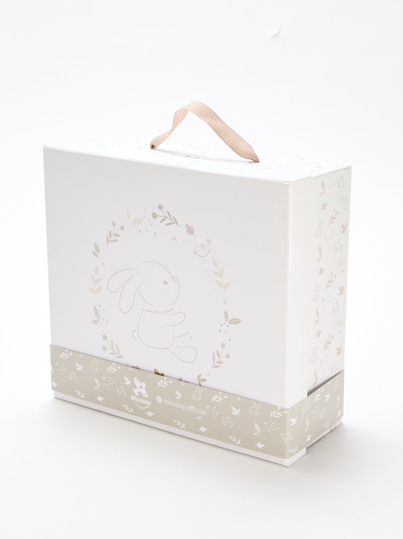 Cofre peluche conejo Blanco - Kiabi