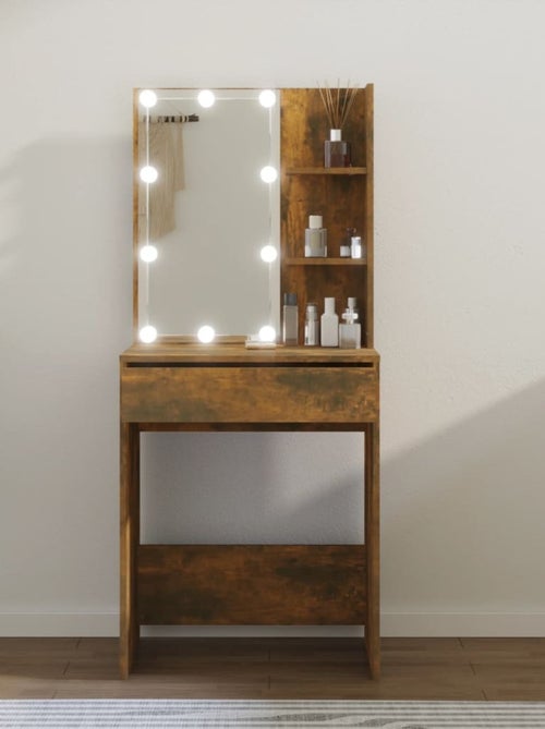 Coiffeuse avec LED - Kiabi