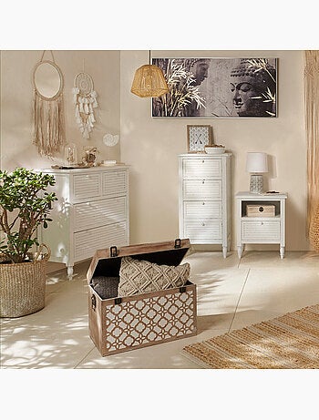 Cojín beige indian summer 40x40cm