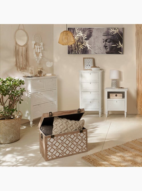 Cojín beige indian summer 40x40cm - Kiabi Cojín beige indian summer 40x40cm - Kiabi