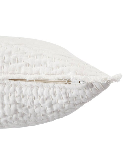 Cojín bordado wild blanco 45x45cm - Kiabi Cojín bordado wild blanco 45x45cm - Kiabi