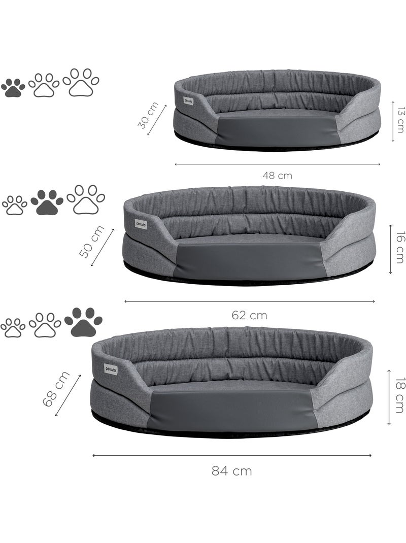 Cojín cesta para perro PELUVIO Arita - Antideslizante Gris - Kiabi