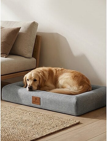 Cojín cesta para perro PELUVIO Kibi - Antideslizante - Espuma viscoelástica