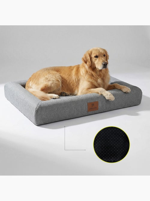 Cojín cesta para perro PELUVIO Kibi - Antideslizante - Espuma viscoelástica - Kiabi Cojín cesta para perro PELUVIO Kibi - Antideslizante - Espuma viscoelástica - Kiabi