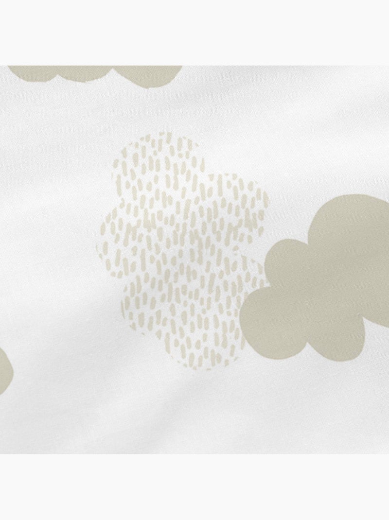 Cojín Clouds "Happyfriday" Beige - Kiabi