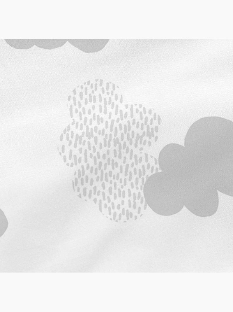 Cojín Clouds "Happyfriday" Gris - Kiabi