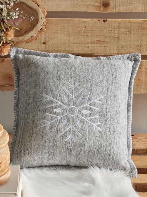 Cojín con bordado - Kiabi