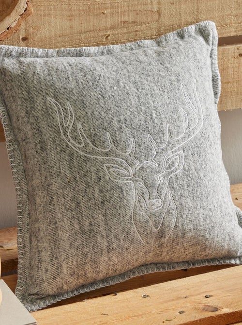 Cojín con bordado - Kiabi