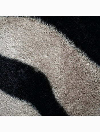 Cojín con estampado de cebra