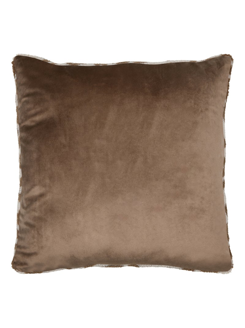 Cojín con estampado de leopardo Beige - Kiabi