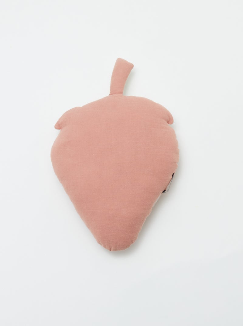 Cojín con forma de frutas y verduras - fresa ROSA - Kiabi