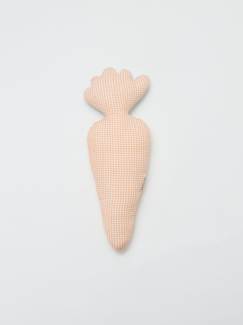 Cojín con forma de frutas y verduras - zanahoria NARANJA - Kiabi