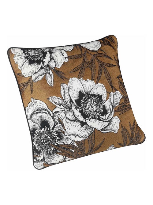 Cojín con ribete y estampado floral - Kiabi Cojín con ribete y estampado floral - Kiabi