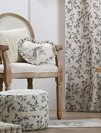 Cojín corazón estilo campestre chic