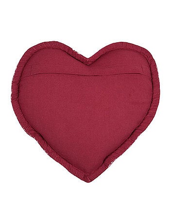Cojín corazón estilo chalet tradicional