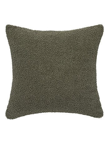 Cojín cuadrado con textura de bucle