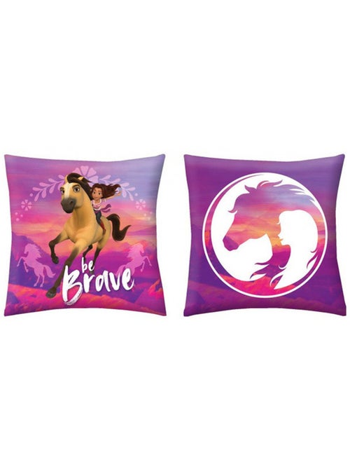 Cojín cuadrado decorativo 40 x 40 cm estampado spirit be brave - Kiabi