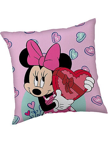 Cojín cuadrado 'minnie' love 40 x 40 cm de poliéster - minnie