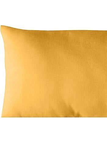 Cojín de algodón liso sin funda extraíble