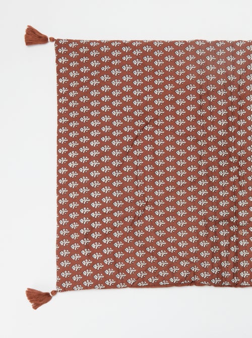 Cojín de asiento para sofá estampado - Kiabi