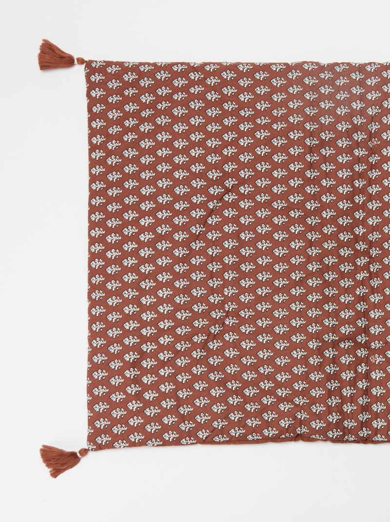 Cojín de asiento para sofá estampado Amarillo - Kiabi