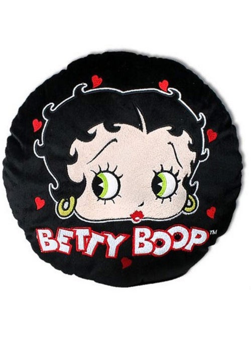 Cojín de asiento redondo 35 cm betty boop con corazón y letras - Kiabi
