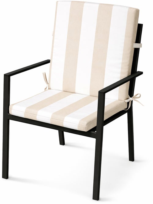 Cojín de asiento y respaldo impermeable a rayas ARCACHON - Kiabi