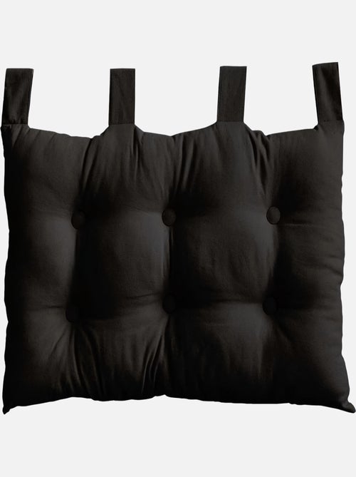 Cojín de cabecera de cama de algodón con patas con botones - Kiabi